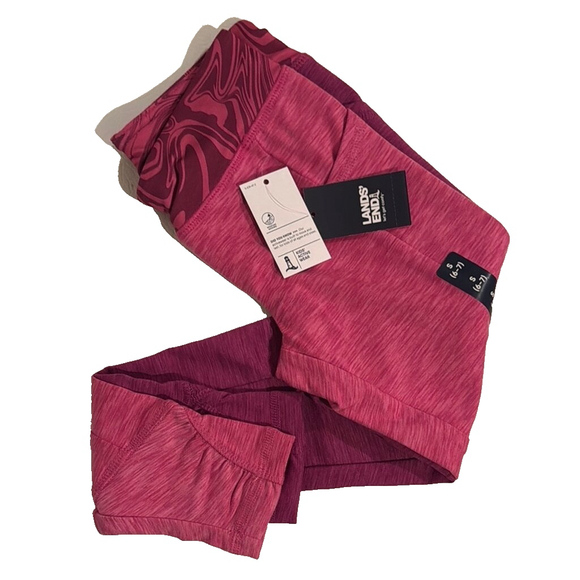 Lands' End Other - Lands' End Girls Active Leggings - Pink - S(6-7)